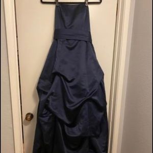 Strapless bridesmaid David’s Bridal size 2 dress
